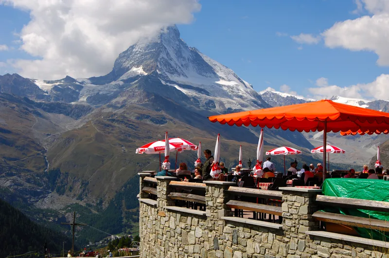 Popular Sunnega Inn Mount Cervin Matterhorn Zermatt Valais Switzerland