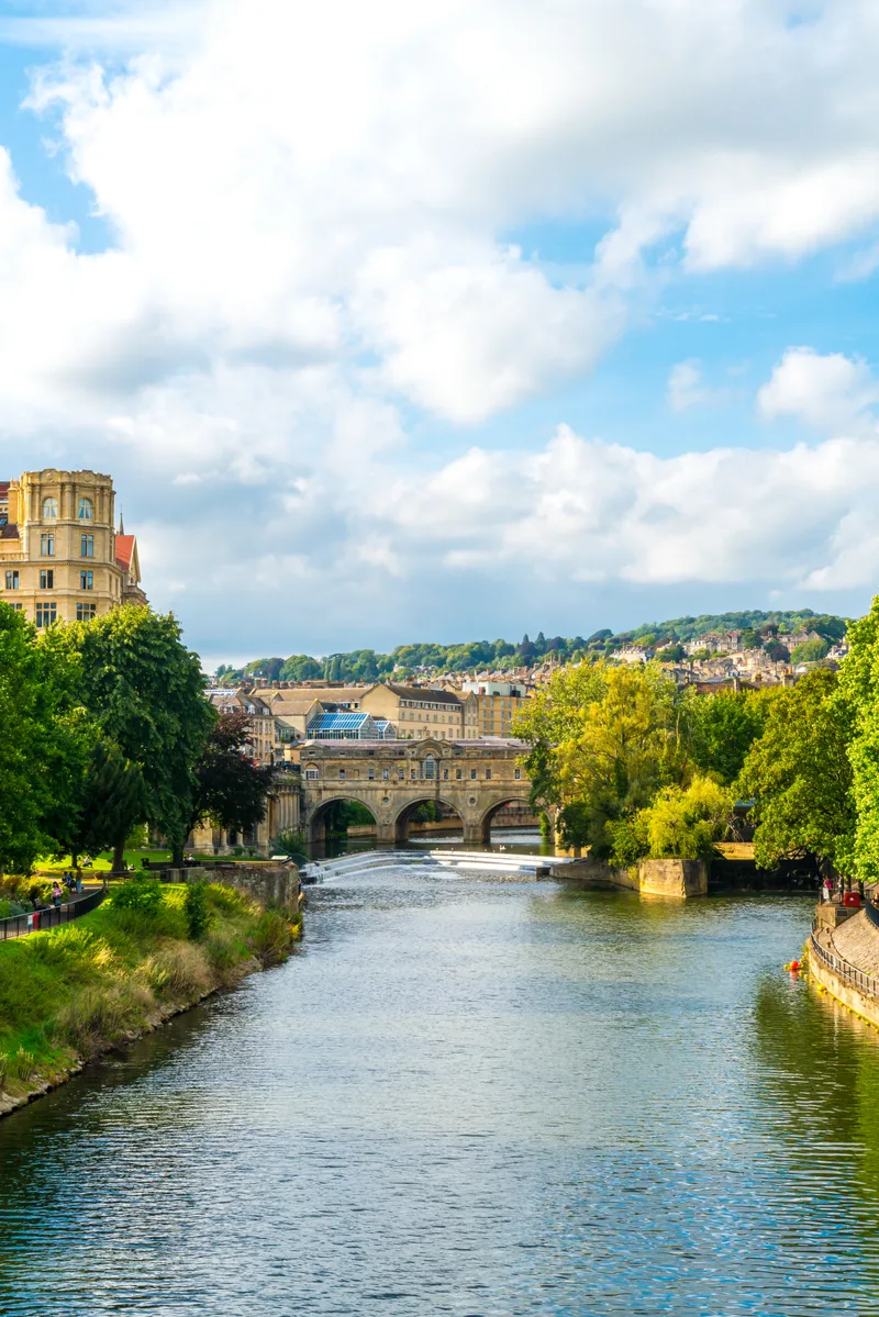 Pulteney Bridge Upon River Avon Bath