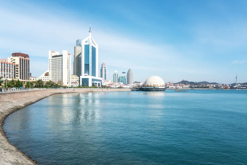 Qingdao S Beautiful Coastline Architectural Landscape