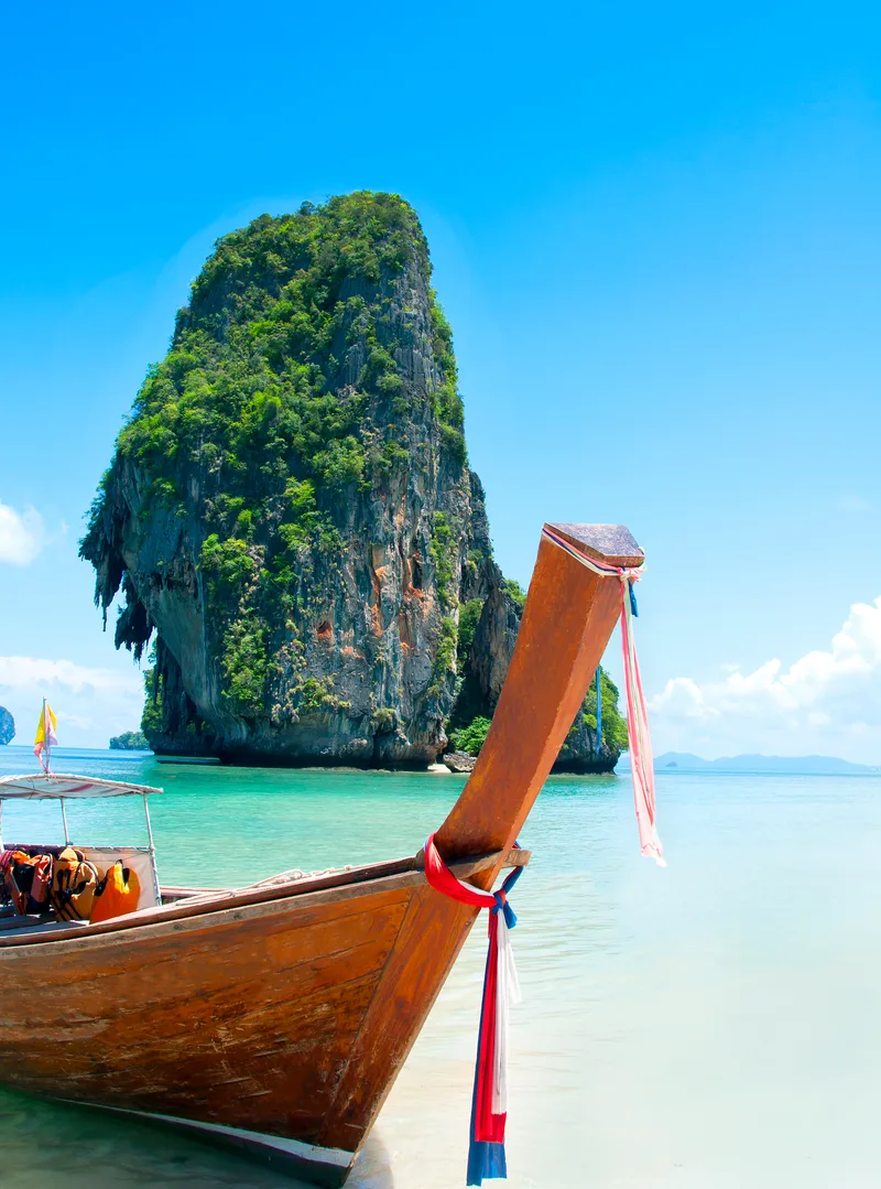 Railay Beach Krabi Andaman Sea Thailand