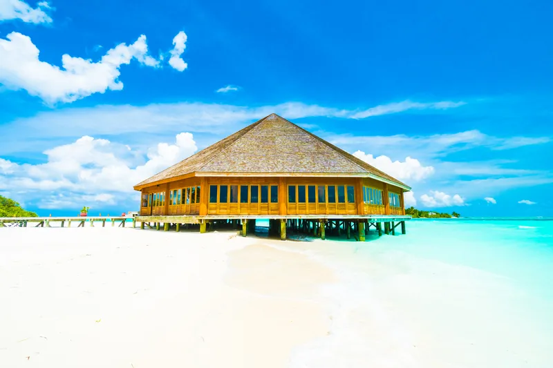 Resort Sand Beautiful Lagoon Exotic