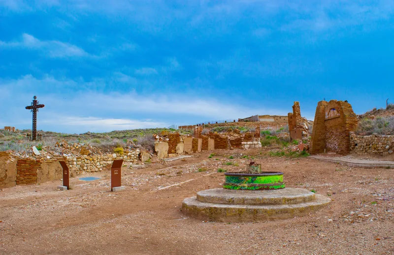 Ruins Abandoned Town