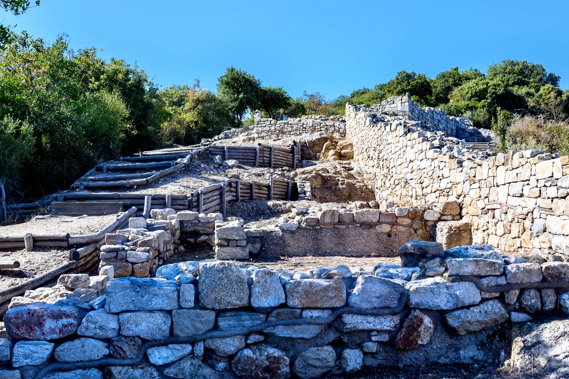 Ruins Ancient Stageira City Halkidiki Greece. Uncategorized wallpaper. 3936×2624px. Free download for personal use.
