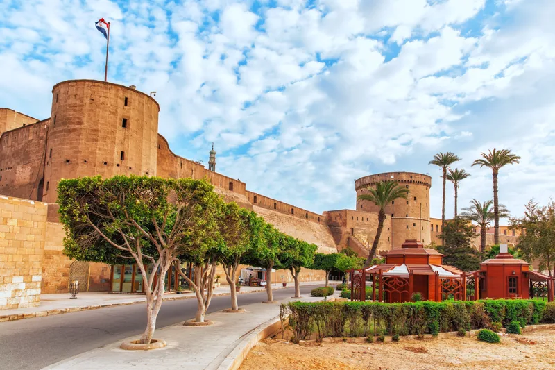 Saladin Citadel Cairo Entrance Egypt