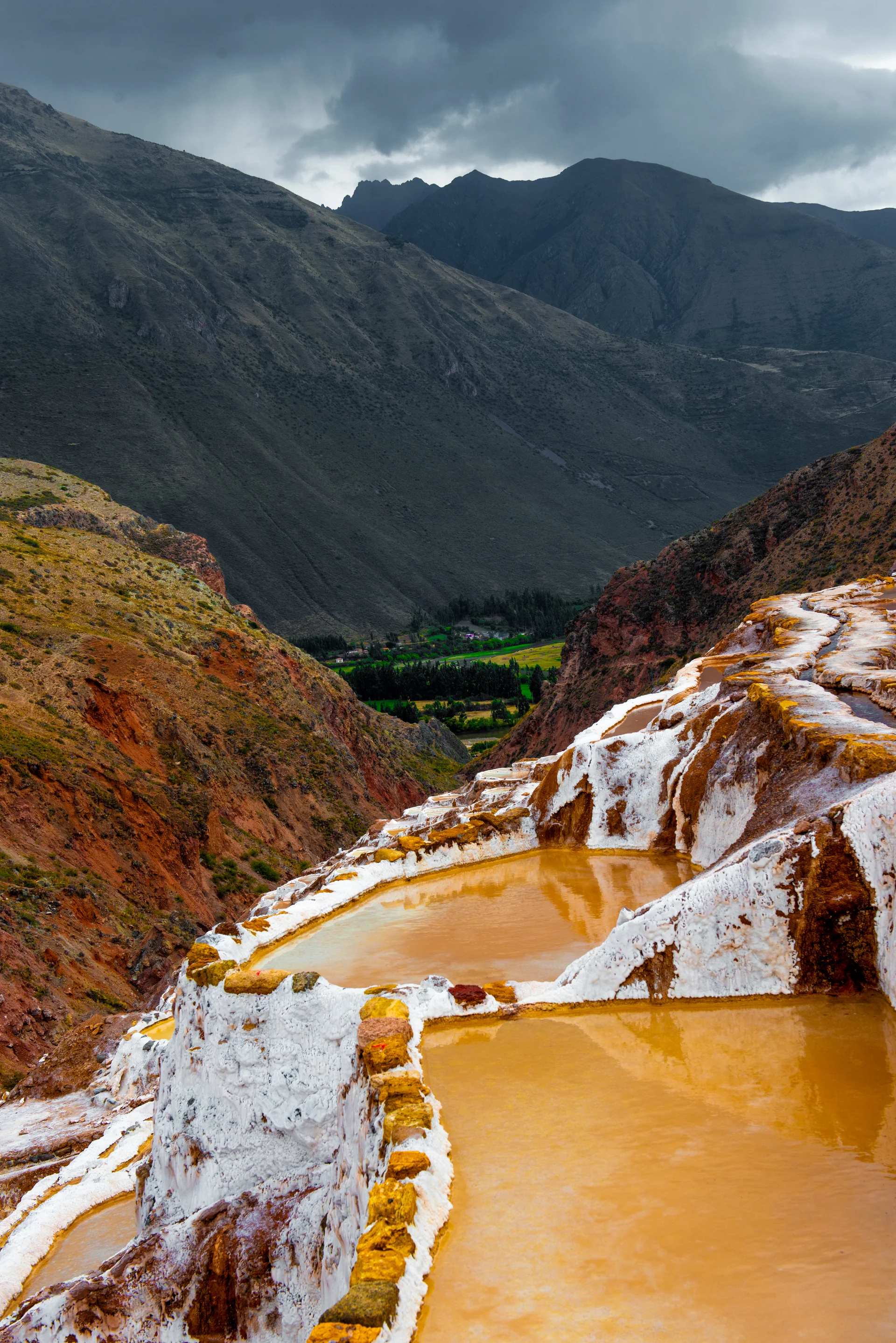 Salt Terraces Maras Peru With Mountain Views Vertical Photo. Uncategorized wallpaper. 4394×6583px. Free download for perso…