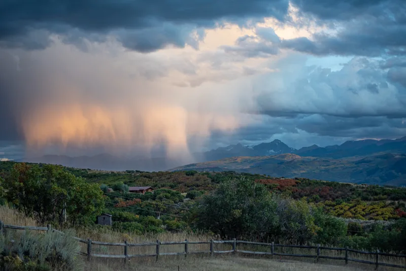 Scenic View Landscape Against Sky