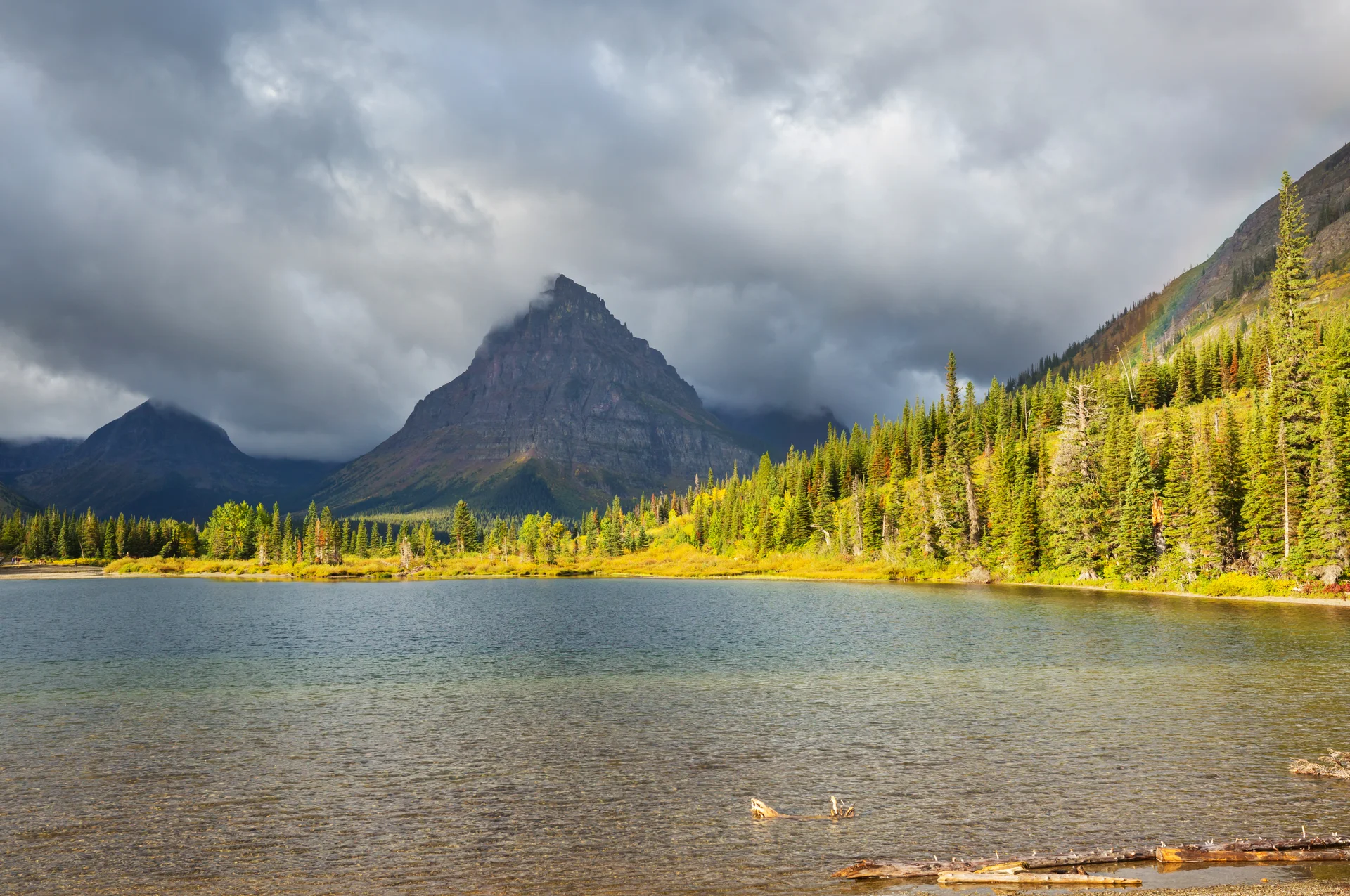 Serene Scene By Mountain Lake Canada With Reflection Rocks Calm Water. Nature wallpaper. 5384×3576px. Free download for pe…
