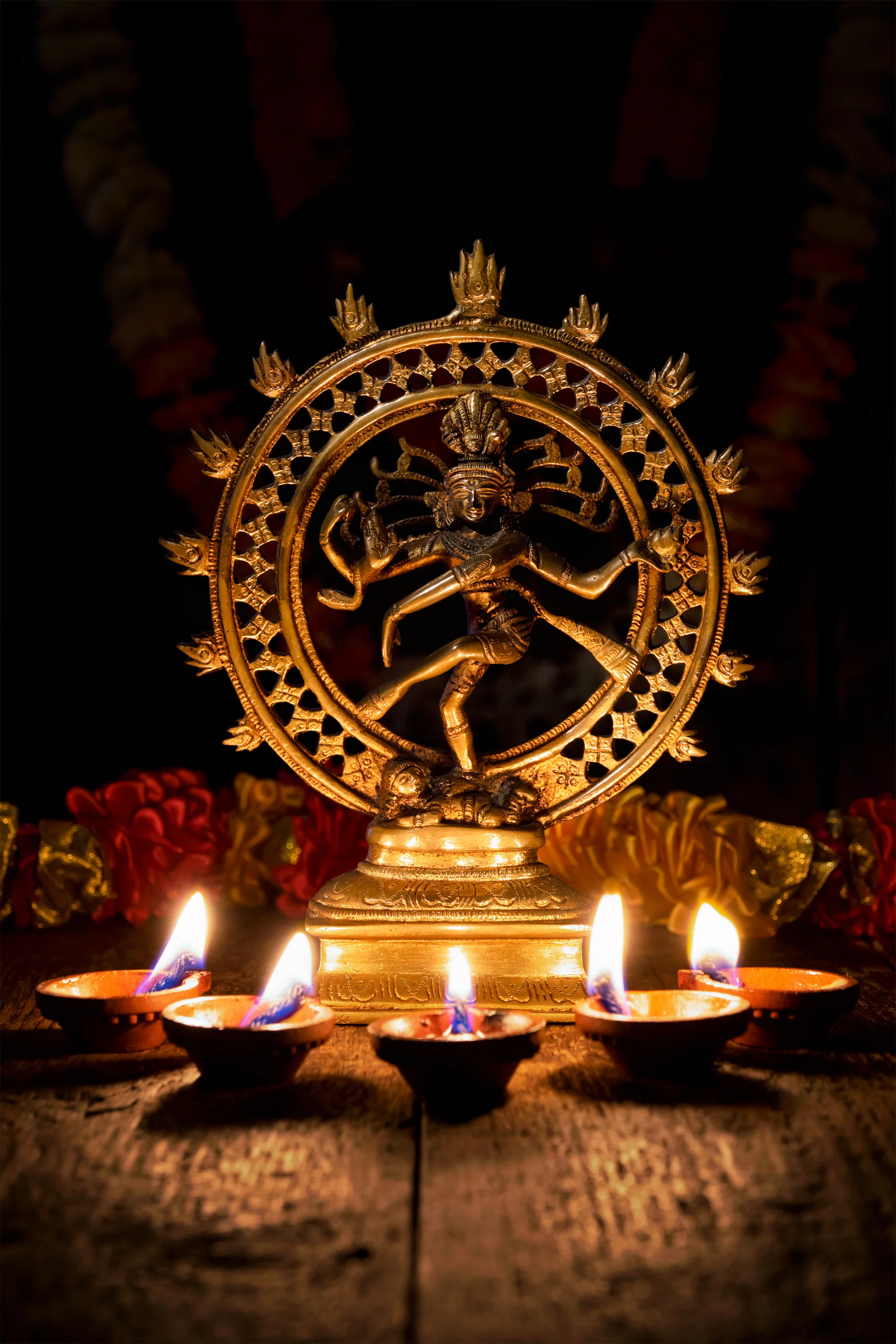 Shiva Nataraja With Diwali Lights. Uncategorized wallpaper. 3300×4950px. Free download for personal use.