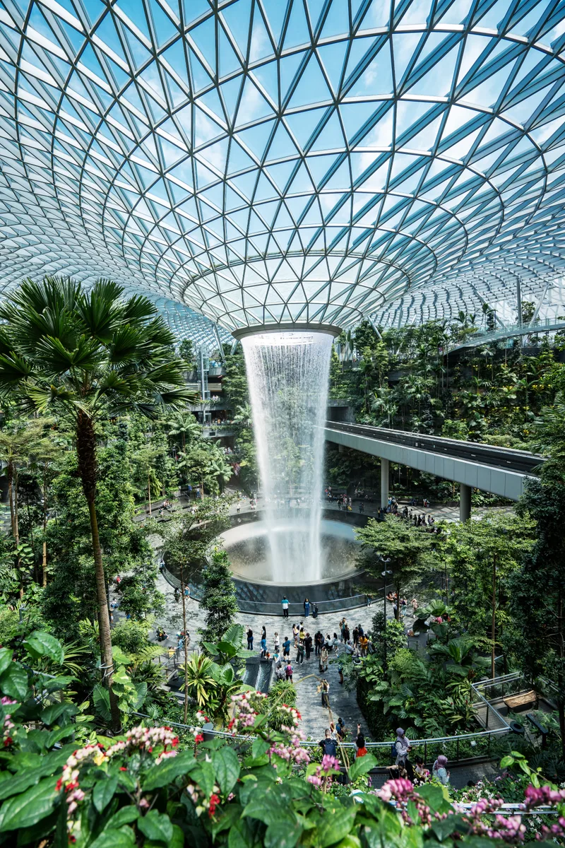Singapore Jewel Changi Airport August 28 2023