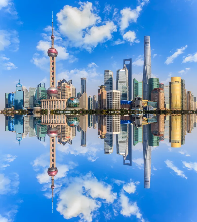 Sky Oriental Morning City Travel