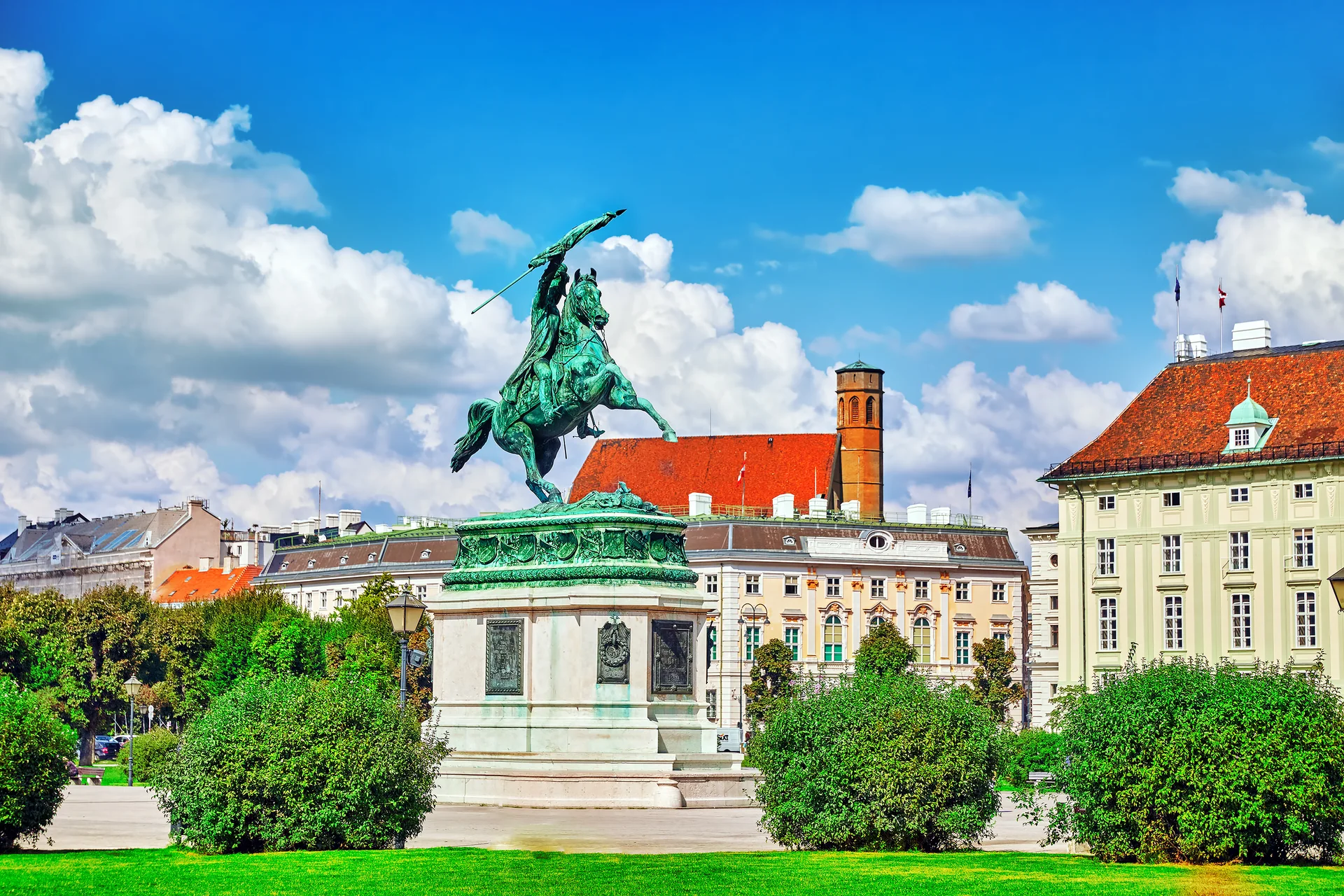 Statue Archduke Karl Ludwig John Heldenplatz Vienna Austria. Uncategorized wallpaper. 3000×2000px. Free download for perso…