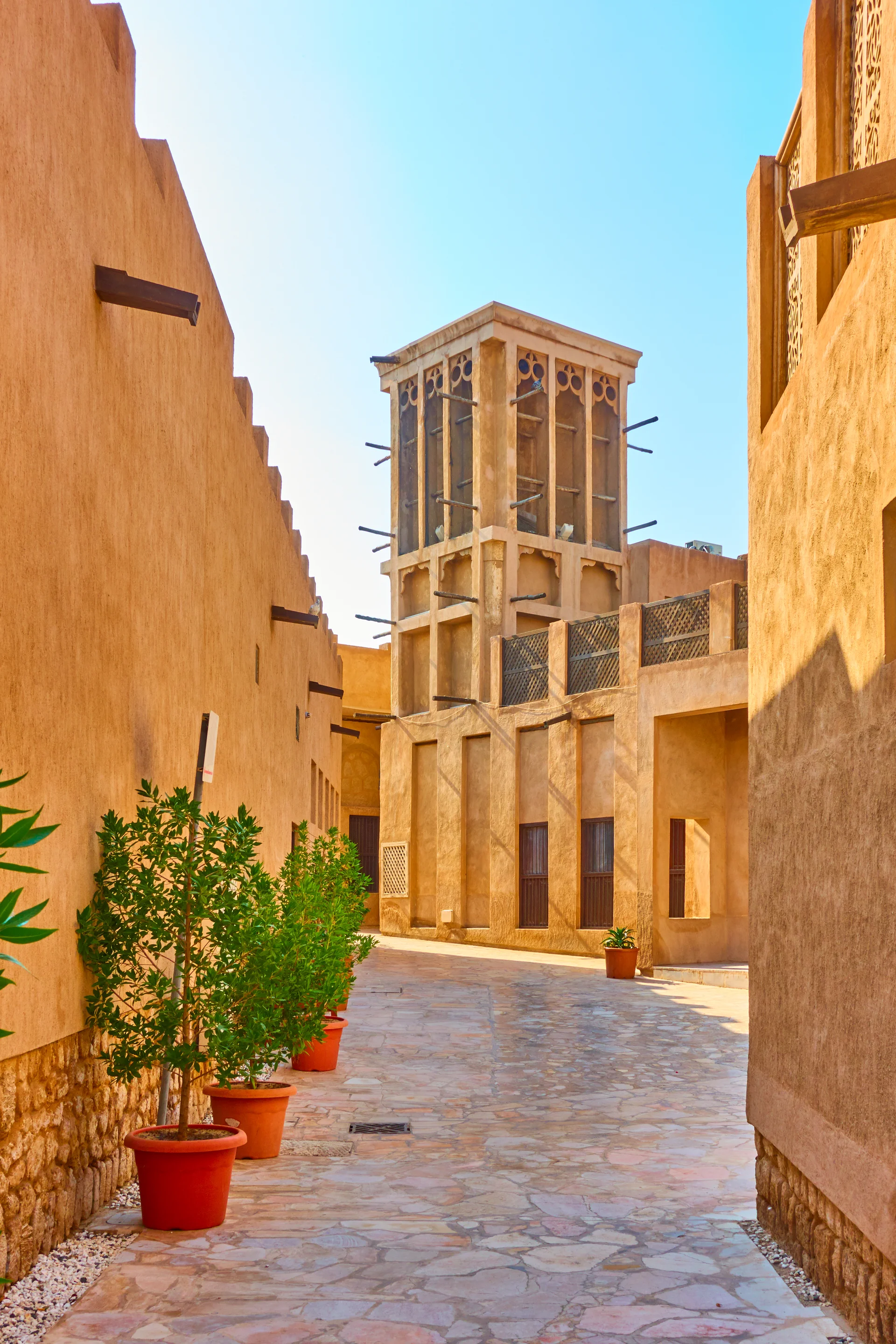 Street Al Fahidi Historical Neighbourhood Old Dubai United Arab Emirates Uae. Vintage wallpaper. 3648×5472px. Free downloa…