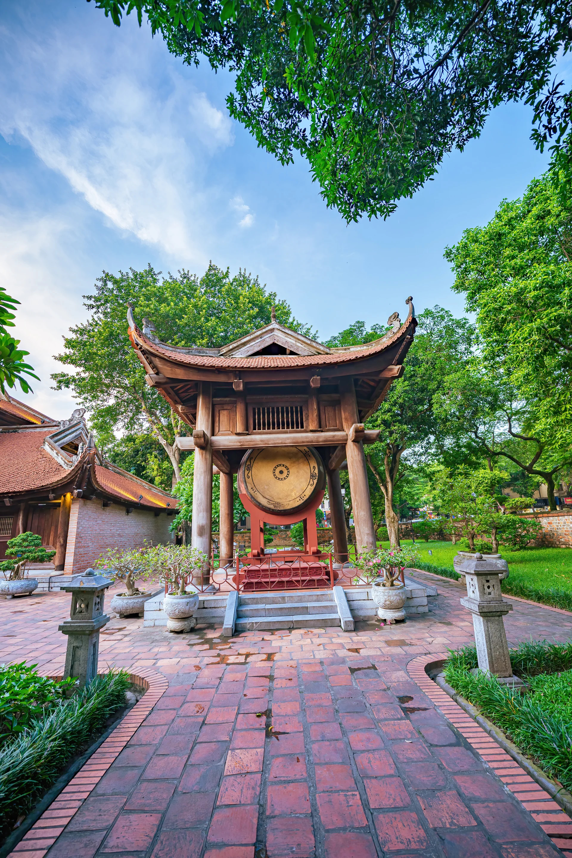 Temple Literature Also Call Name Van Mieu Quoc Tu Giam It Also Known As First Temple Confucius Ancient University Hanoi. U…