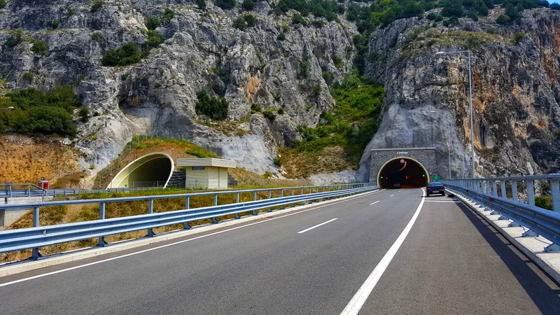 Tunnels Friendship Highway Macedonia