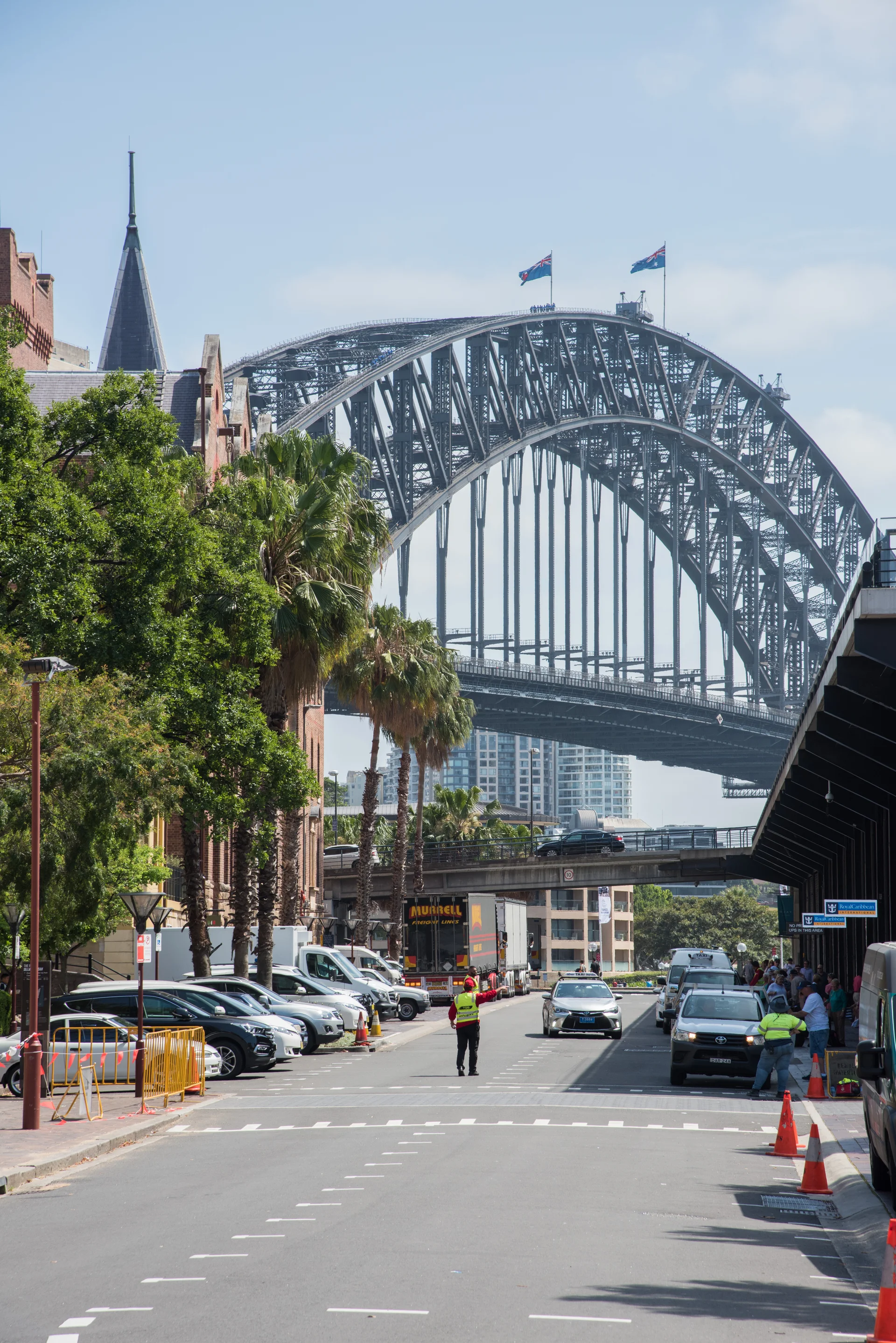 View Bridge City Against Sky. Cities wallpaper. 4817×7217px. Free download for personal use.