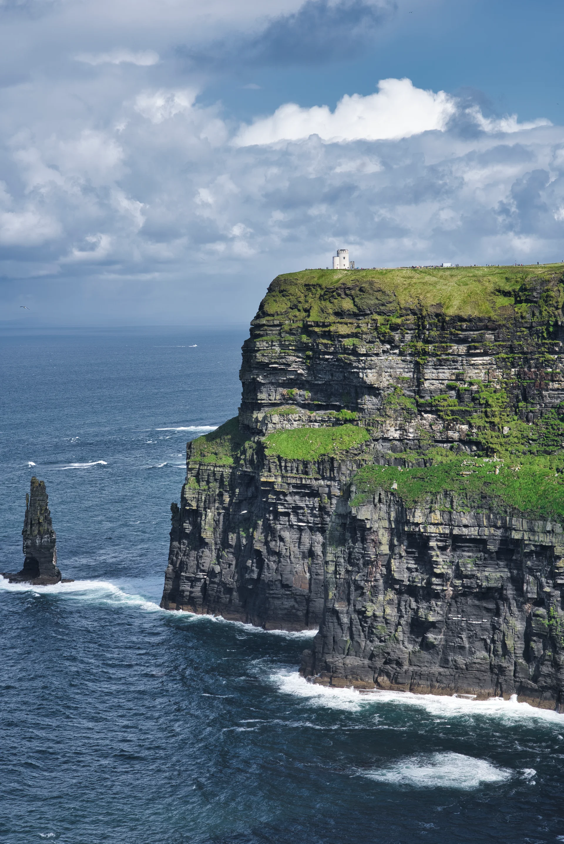 View Cliffs Moher Ireland. Aerial wallpaper. 3931×5886px. Free download for personal use.