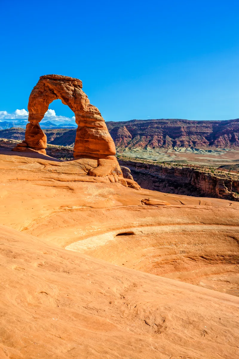 View Delicate Arch Sunset Usa