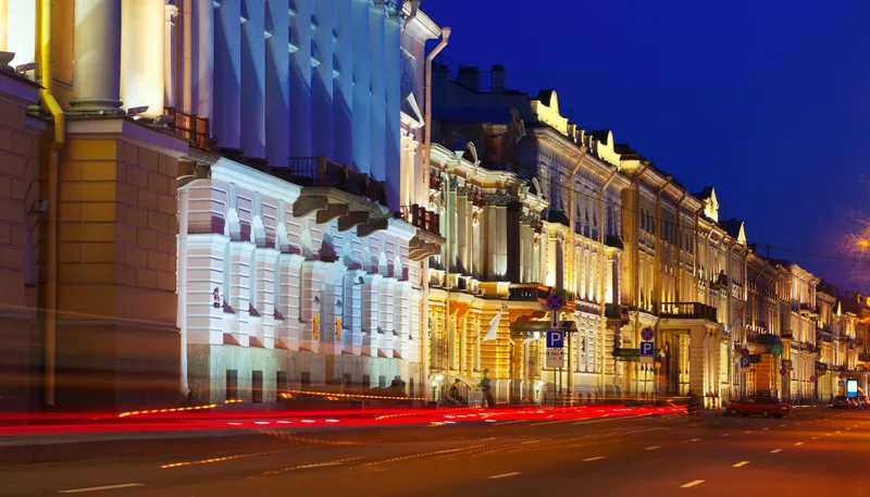 View St Petersbur Night