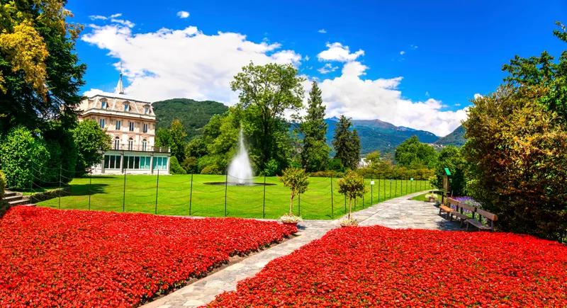 Villa Taranto With Beautiful Gardens Lago Maggiore North Italy