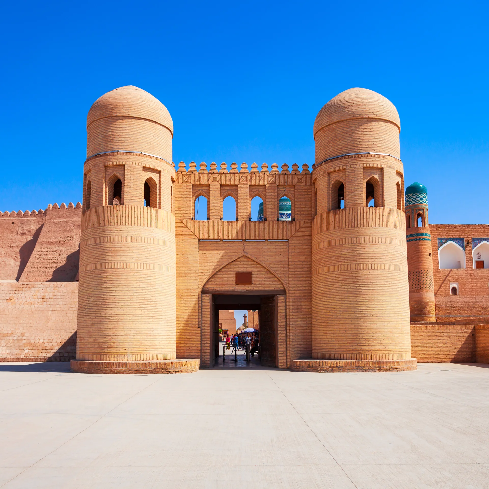 West Gate Itchan Kala Khiva. Uncategorized wallpaper. 3597×3597px. Free download for personal use.