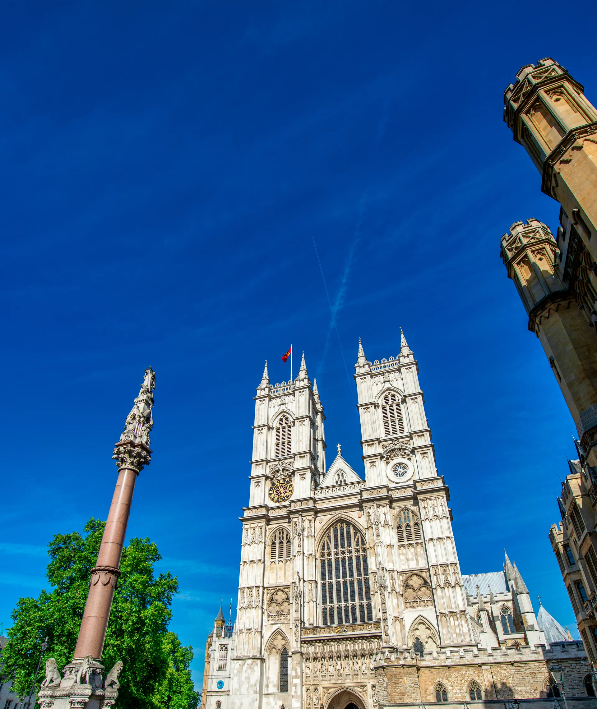 Westminster Abbey Sunny Summer Day London Uk. Uncategorized wallpaper. 3659×4347px. Free download for personal use.