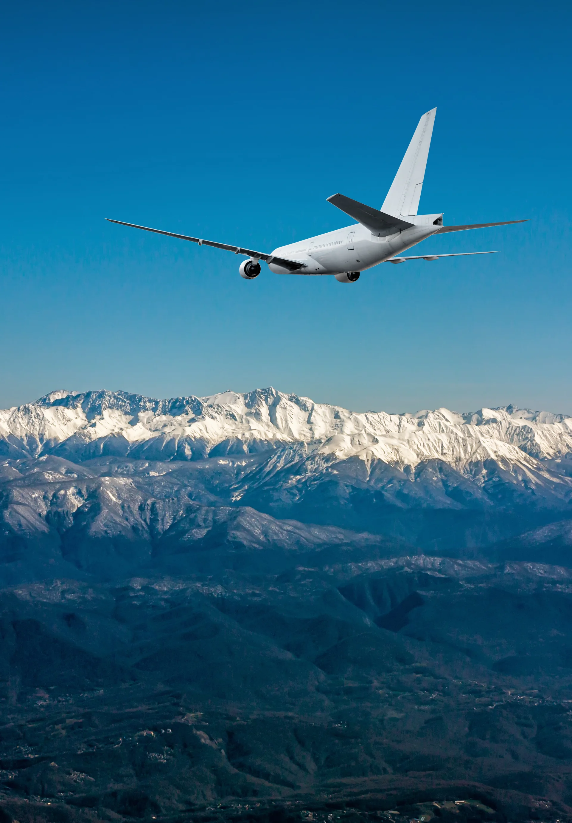 White Wide Body Airplane Approach Resort Mountain Town. Uncategorized wallpaper. 2539×3648px. Free download for personal use.