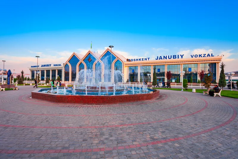 Yuzhny Vokzal Railway Station Tashkent