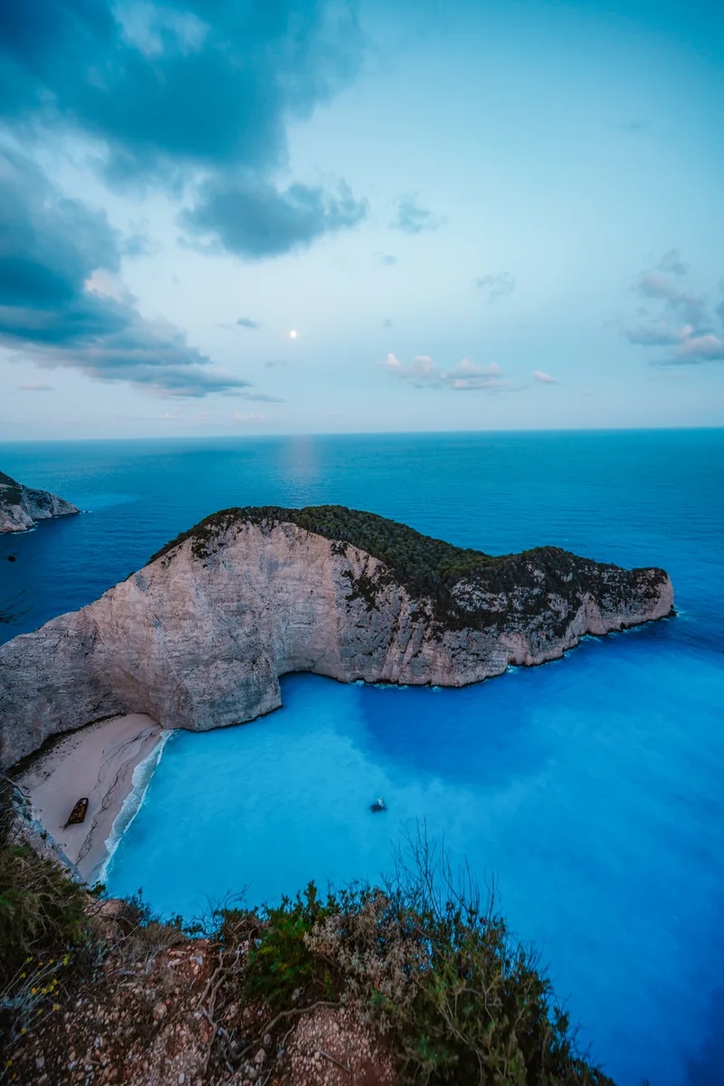 Zakynthos Greece Navagio Beach With Wrecked Ship Ionian Sea Beautiful Views Azure Sea Water Nature With Cliffs Cave 1
